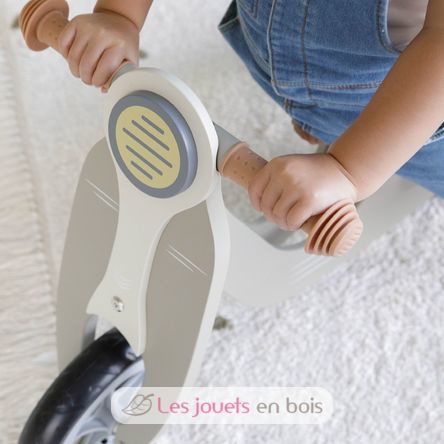 Draisienne Scooter en bois vert olive LD8003 Little Dutch 4