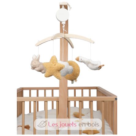 Mobile musical en bois Newborn LD8400 Little Dutch 10