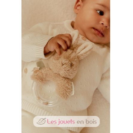 Hochet anneau lapin Newborn LD8414 Little Dutch 2