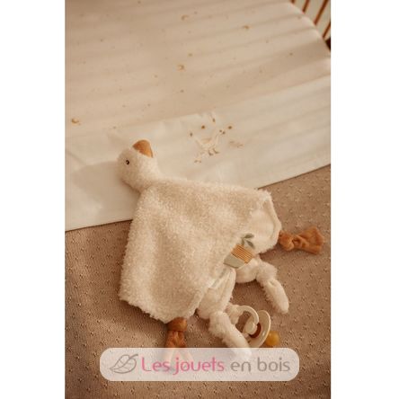 Doudou carré Oie LD8427 Little Dutch 3