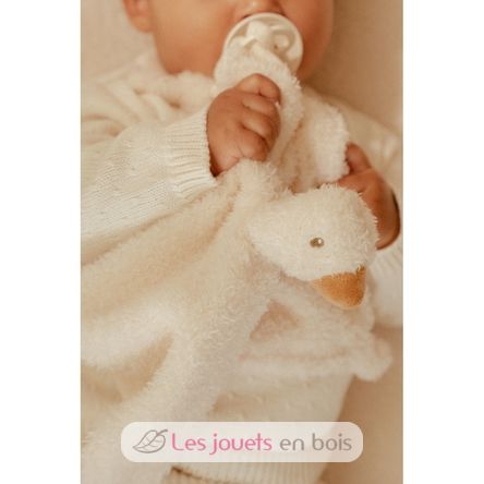Doudou carré Oie LD8427 Little Dutch 6