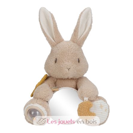 Peluche d'activités lapin Newborn LD8430 Little Dutch 1
