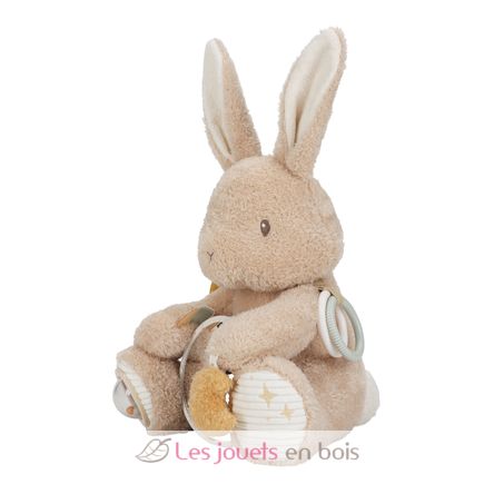 Peluche d'activités lapin Newborn LD8430 Little Dutch 3