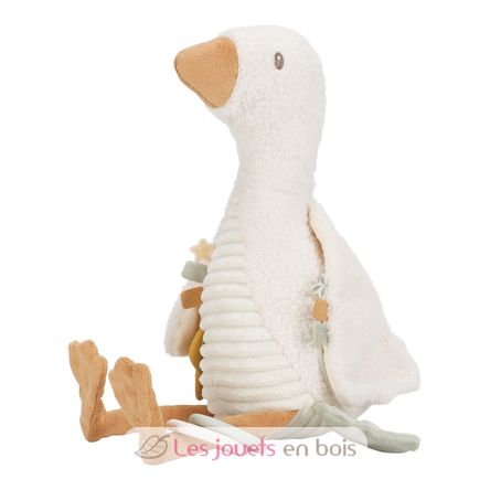 Peluche d'activités oie Newborn LD8431 Little Dutch 1