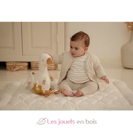 Peluche d'activités oie Newborn LD8431 Little Dutch 5