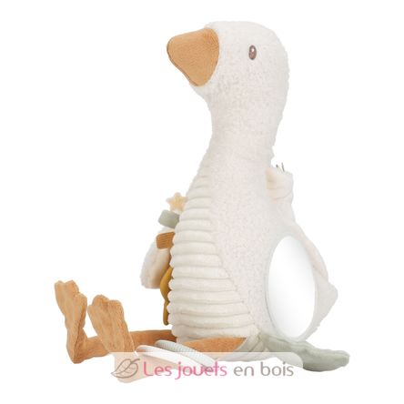 Peluche d'activités oie Newborn LD8431 Little Dutch 2