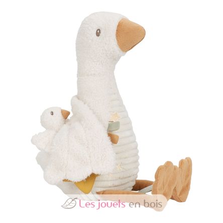 Peluche d'activités oie Newborn LD8431 Little Dutch 7