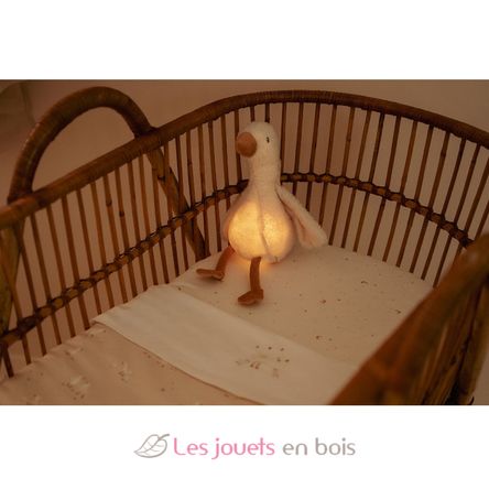 Peluche musicale et lumineuse Oie LD8440 Little Dutch 10