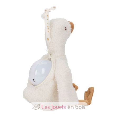 Peluche musicale et lumineuse Oie LD8440 Little Dutch 3