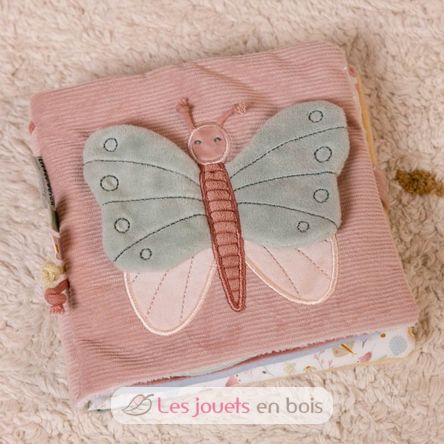 Livre d'activités tissu Flowers Butterflies LD8707 Little Dutch 2