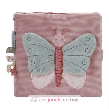 Livre d'activités tissu Flowers Butterflies LD8707 Little Dutch 1