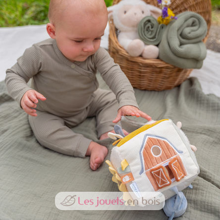 Cube d'activités Soft Little Farm LD8809 Little Dutch 2