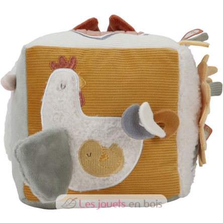 Cube d'activités Soft Little Farm LD8809 Little Dutch 3