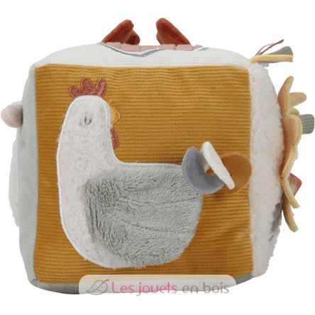 Cube d'activités Soft Little Farm LD8809 Little Dutch 1