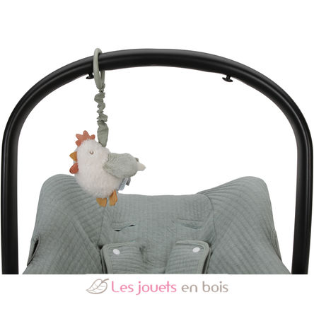 Peluche poule vibrante à suspendre LD8813 Little Dutch 3