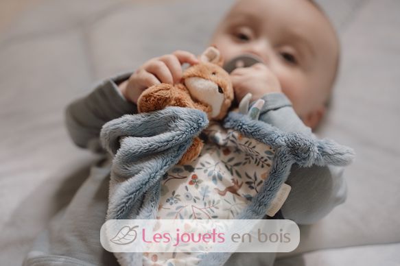 Doudou carré renard Forest Friends LD8927 Little Dutch 8