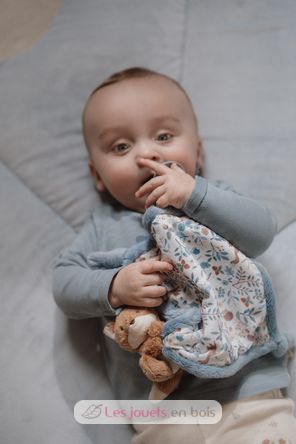 Doudou carré renard Forest Friends LD8927 Little Dutch 6