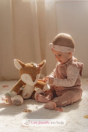 Peluche d'activités faon Fairy Garden LD9018 Little Dutch 3
