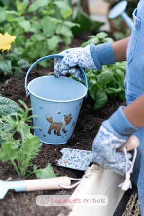 Seau bleu Forest Friends LD9109 Little Dutch 5