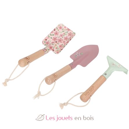Outils de jardin rose Fairy Garden LD9110 Little Dutch 6