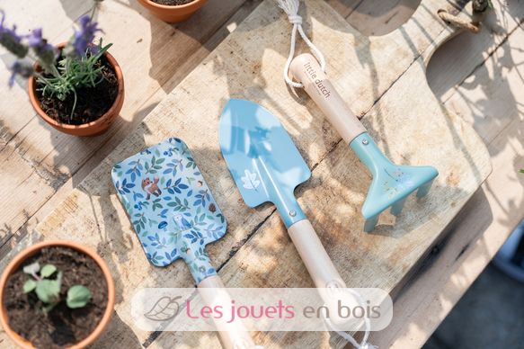 Outils de jardin bleu Forest Friends LD9111 Little Dutch 3