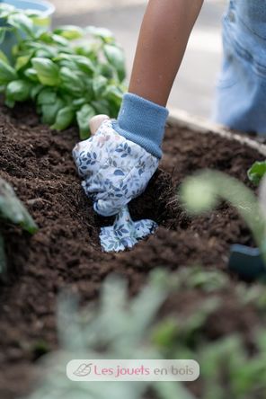 Gants de jardinage bleu Forest Friends LD9113 Little Dutch 6