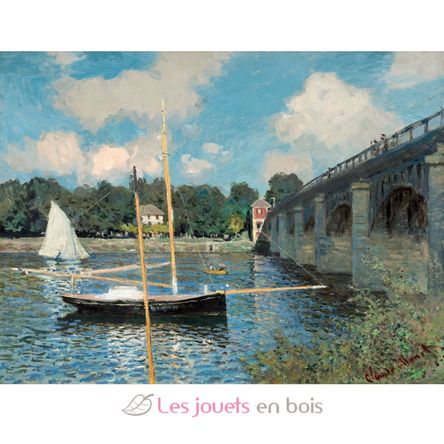 Le pont routier Argenteuil de Monet A246-750 Puzzle Michèle Wilson 2