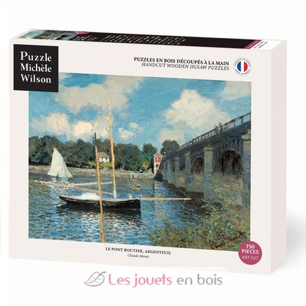 Le pont routier Argenteuil de Monet A246-750 Puzzle Michèle Wilson 1