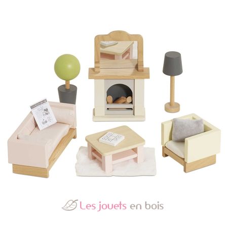 Salon pour maison de poupées TV-ME058 Le Toy Van 1