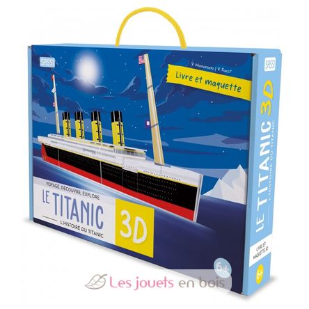 Construis le Titanic 3D SJ-5991 Sassi Junior 1