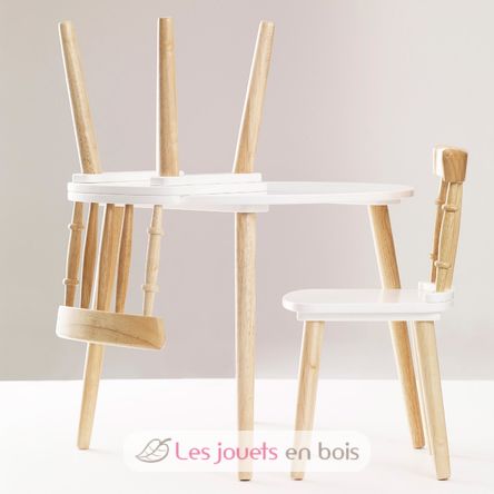 Table et chaises en bois TV603 Le Toy Van 4