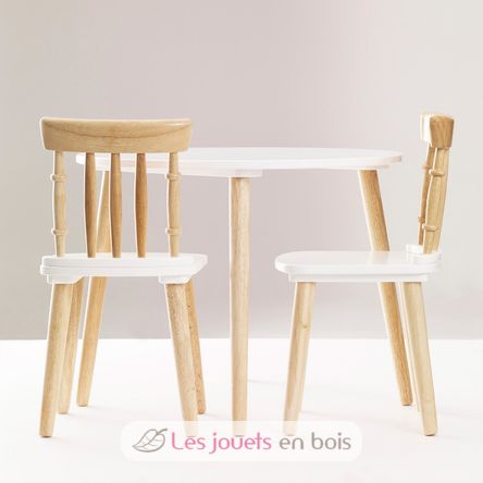 Table et chaises en bois TV603 Le Toy Van 2