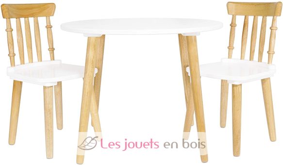 Table et chaises en bois TV603 Le Toy Van 1