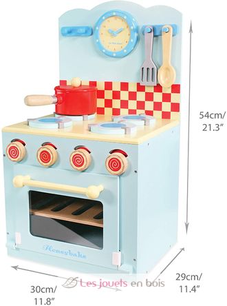 La Cuisinière et Four bleu TV265 Le Toy Van 3