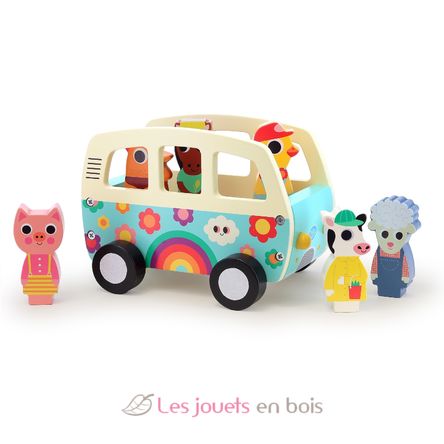 Le van sonore des animaux V7644 Vilac 1