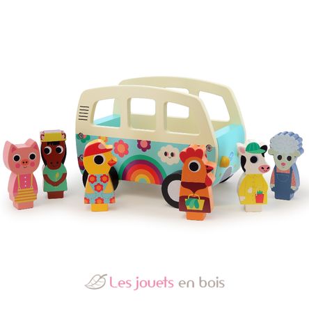 Le van sonore des animaux V7644 Vilac 4