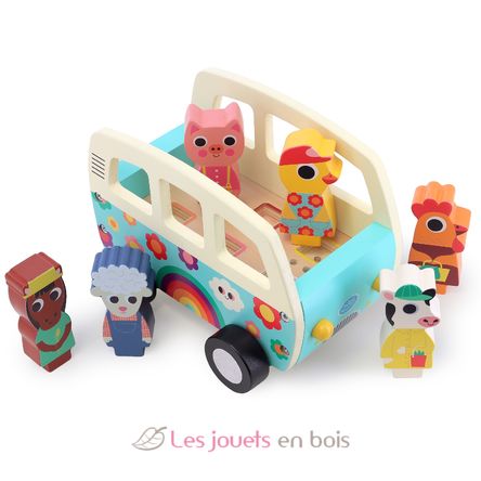 Le van sonore des animaux V7644 Vilac 5