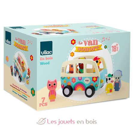 Le van sonore des animaux V7644 Vilac 6