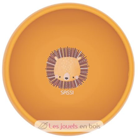Bol en silicone Chompy le lion SJ-SI0726 Sassi Junior 1