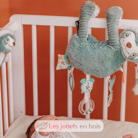 Peluche d'activités Chillos le paresseux DE36433 Les Déglingos 4