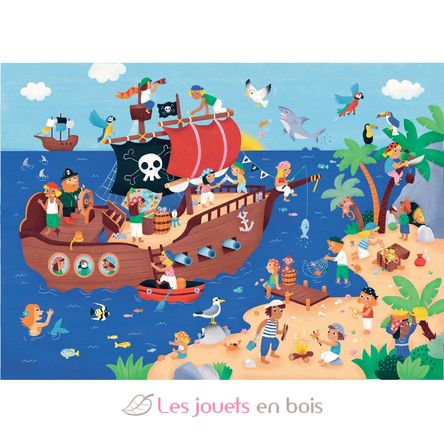 Les pirates en vacances de Thibaux K1386-50 Puzzle Michèle Wilson 2