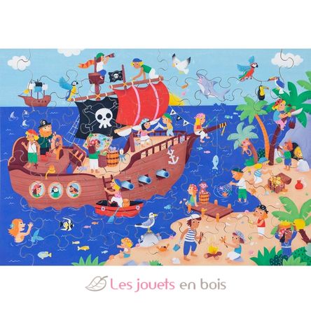 Les pirates en vacances de Thibaux K1386-50 Puzzle Michèle Wilson 3