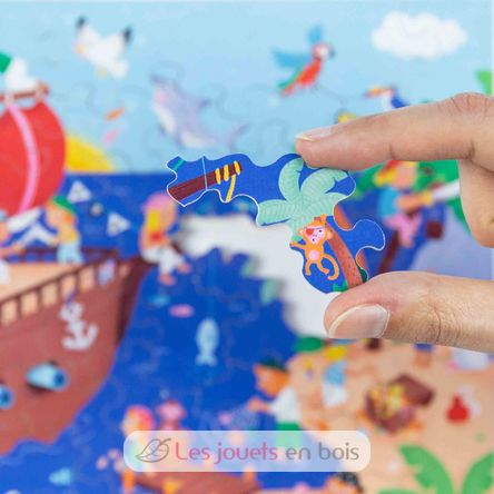 Les pirates en vacances de Thibaux K1386-50 Puzzle Michèle Wilson 4