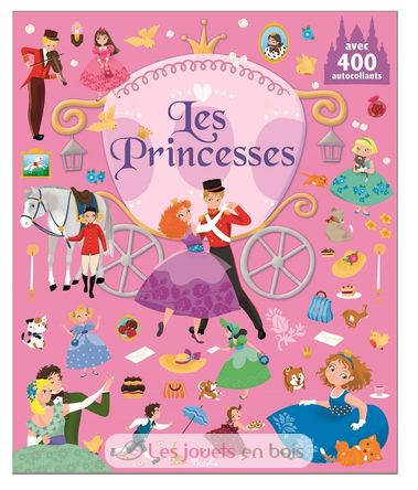 400 autocollants Les princesses PI-6815 Piccolia 1