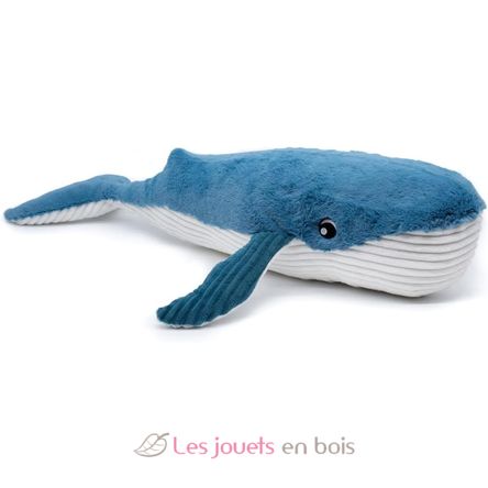 Peluche Ptipotos Baleine maman bébé bleue DE74301 Les Déglingos 6