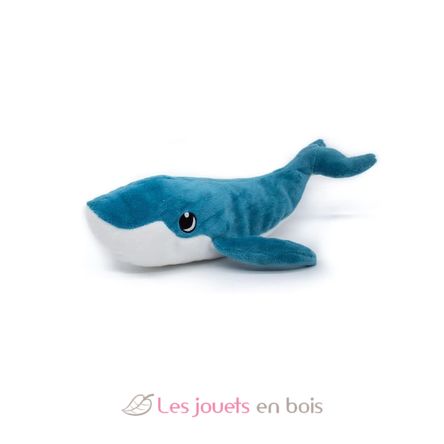 Peluche Ptipotos Baleine maman bébé bleue DE74301 Les Déglingos 7
