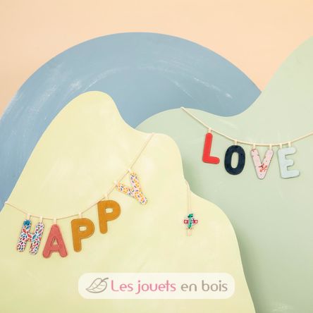 Lettre O phosphorescente LL83878 Lilliputiens 3