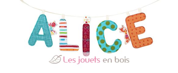 Ruban pour lettres de l'alphabet LL-86735 Lilliputiens 2