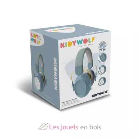 Kidynoise Casque anti-bruit enfant bleu KW-KIDYNOISE-BU Kidywolf 2