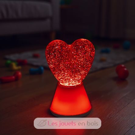 Lampe à paillettes Magic Glow Cœur LL-GLOWHEART Little L 6
